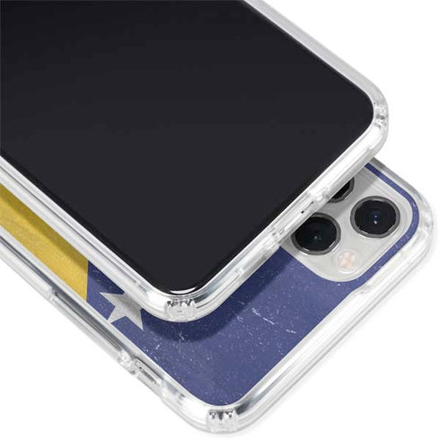 Bosnia and Herzegovina Flag Distressed iPhone 11 Pro Clear Case